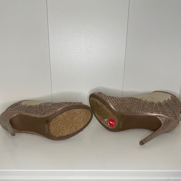 Jessica Simpson booties open toe mesh - Picture 9 of 9